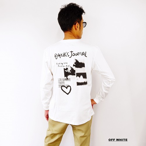 バンクスジャーナル ロンT 長袖Tシャツ BANKS JOURNAL WABI L/S TEE