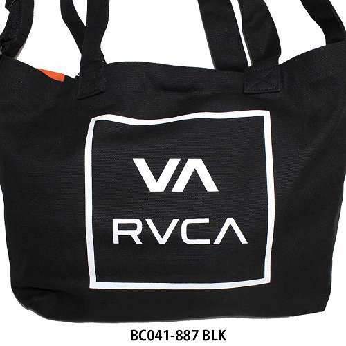 ルーカ RVCA キャンバス トートバッグ ショルダーバッグ RVCA ALL THE