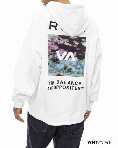 ルーカ RVCA ルーズシルエット スウェット プル パーカ 裏起毛 BIG