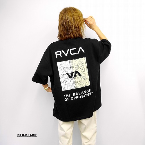 ルーカ ボーイズサイズ バンダナ柄 半袖Tシャツ RVCA BOYS SIZE