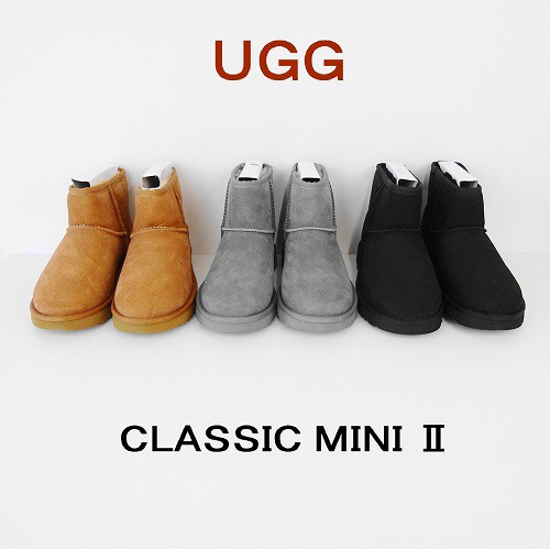 の出品です[新品] UGG 23cm ムートン ブーツ レディース クラシック ミニ II