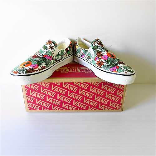 Vans バンズ メンズ クラッシック スリッポン 花柄 Classic Slip On Vn0a4u38ws9 Bitfbltrwht Multi Tropic の通販はau Pay マーケット C C Company