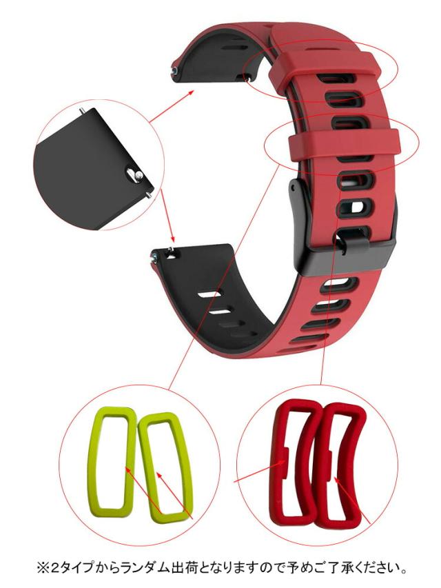 Garmin Approach S40/S42 バンド 交換 ベルト シリコン シンプル Quick