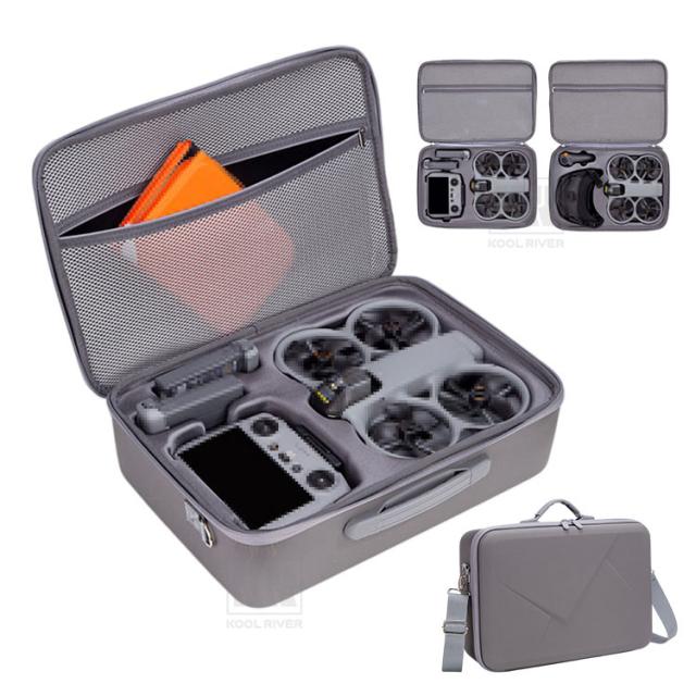 DJI Avata 360 入れもの 取りまかなう 手提げ ショルダーバッグ 肩先胴締め / 肩先紐 同盟罷業一巡り付き添い人 型抜き 下穿き ウレタン 座蒲団 車寄せ 携帯型 帆布調 堅牢さEVA車寄せ 防御すること入れもの 納める御徒面子 納める入れもの キャリングケース