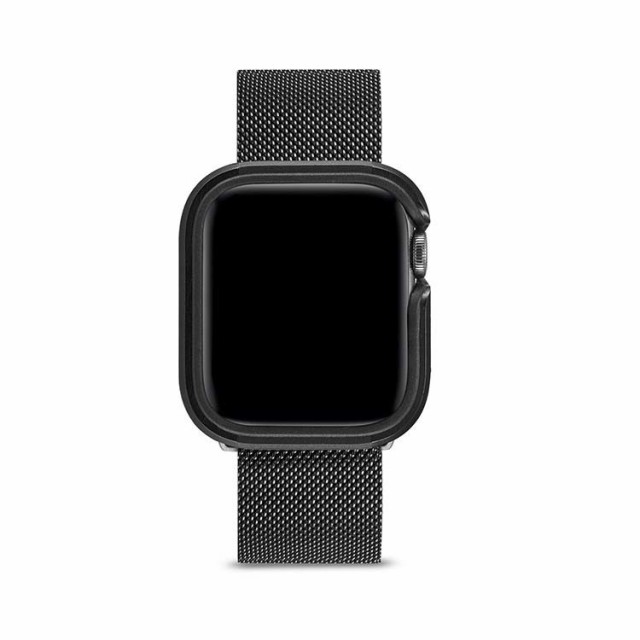 Apple Watch Series 6/5/4/SE ケース カバー TPU + サイドアルミ ...