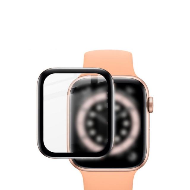Apple Watch Series 9/8/7/Ultra 2/1 ガラスフィルム 強化ガラス 液晶保護プロテクター/ガラス フィルム 液晶保護強化ガラス 全面保護フィルム アップルウォッチ シリーズ9/8/7/ウルトラ2/1 41mm/45mm/49mm 反射防止 硬度9H 2.5D ラウンドエッジ加工 液晶保護フィルム