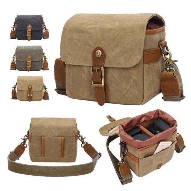 LEICA バッグ カメラケース Q3 キャンバス調 間仕切り付き カメラ女子 ベルトループ ショルダーバッグ レディース メンズ 肩掛け 一眼レフ カメラバッグ カメラポーチ おすすめショルダーベルト付き 収納ポケット M6/M11/M10-R/SL2-S Reporter/SL2-S/Q2の通販は 5,611円