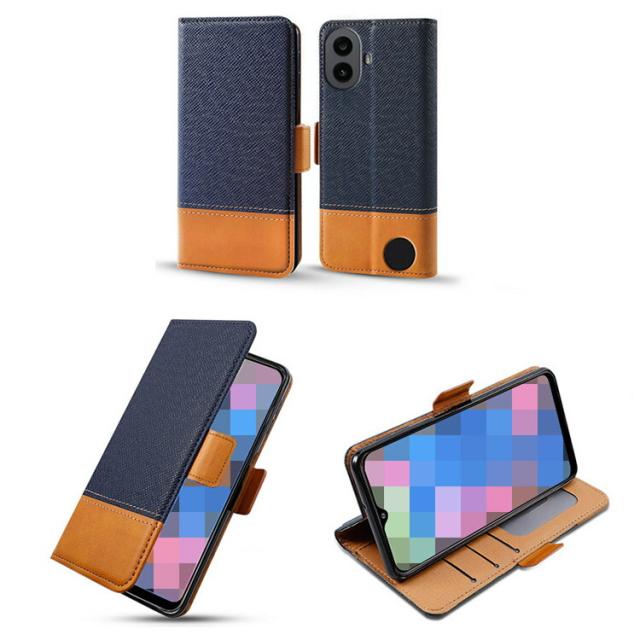 CMF Phone 1 ケース カバー 手帳型 PUレザー カード収納