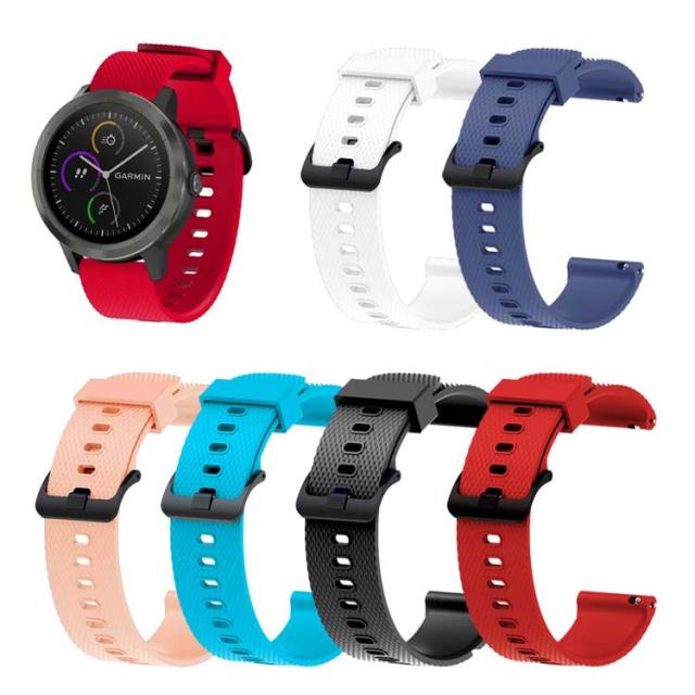 GARMIN vivoactive 3/GARMIN Venu ベルト バンド 交換 シリコン 6色