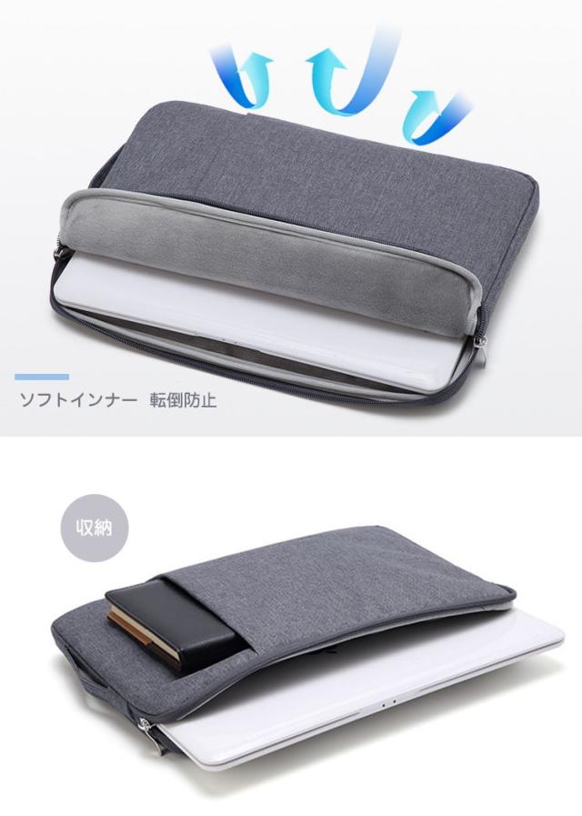 みな　ポーチなしSurface go 2 ケース　ポーチ　付き Surface Go 3/Go 2/Go ケース/カバー 取っ手付き ポケット付き