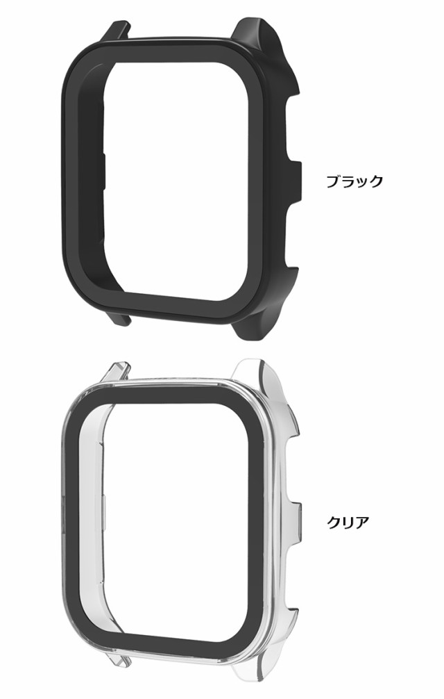 GARMIN Venu Sq 2 ケース Venu Sq2 Music カバー 強化ガラス (ガラス