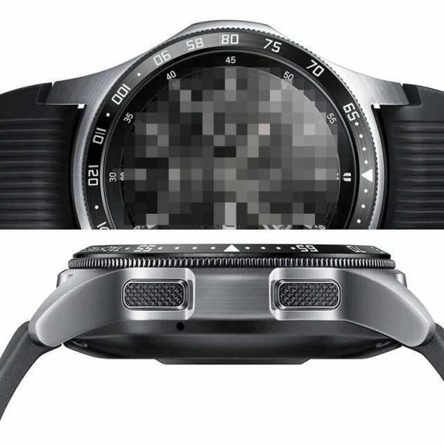 Galaxy Watch 46mm/42mm ベゼルリング 保護カバー ギャラクシー ...