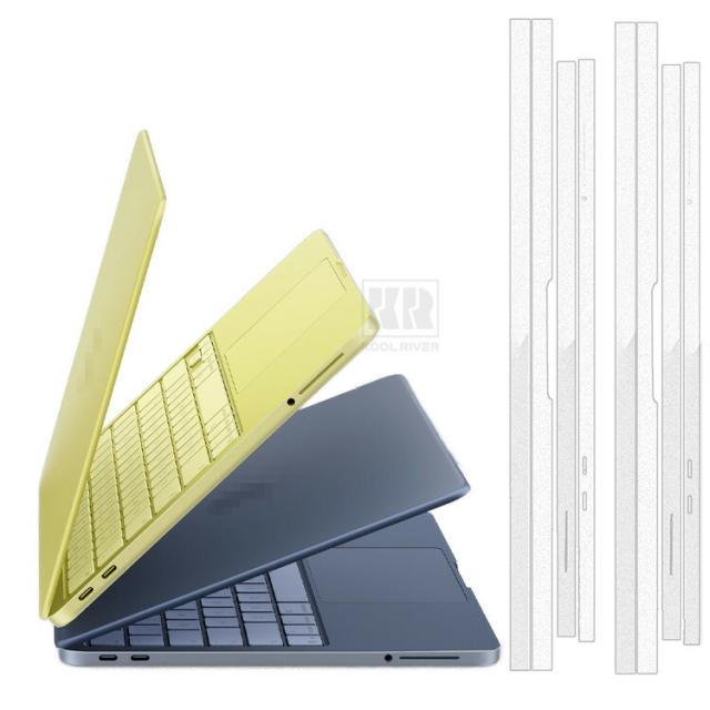 MacBook Neo 保護フィルム 側面保護フィルム 2セット 合計8枚 マット