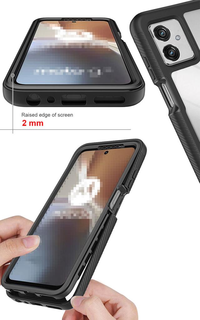 moto g 53y 5G 本体 クリアケース付き moto g 53y 5G 本体 クリア