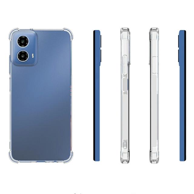 Moto G24 ケース クリア 耐衝撃 カバーTPU 透明 ソフトケース