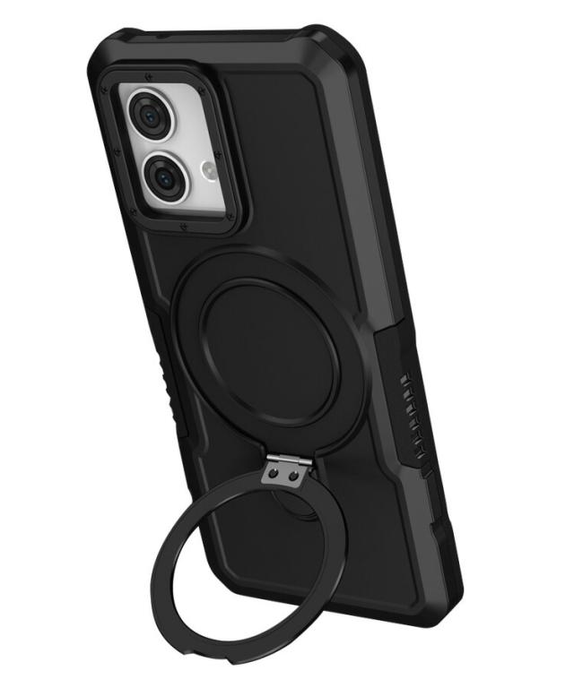 Moto G24 ケース 耐衝撃 カバー リング付き 2重構造 スタンド