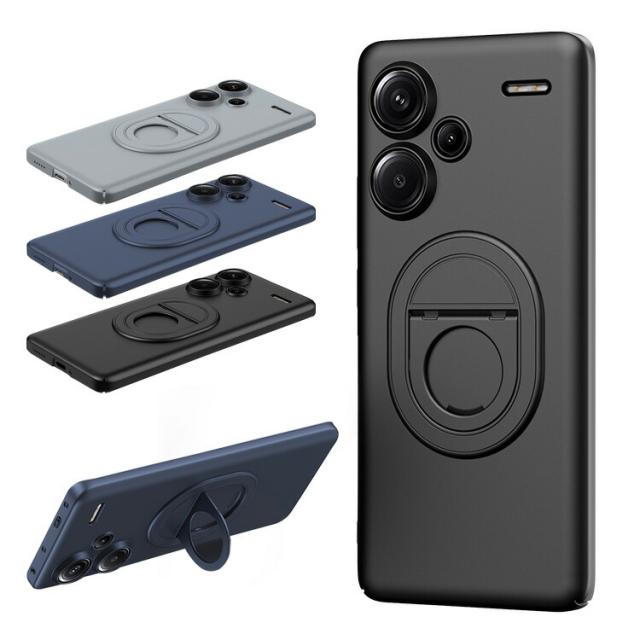 Redmi Note 13 Pro+ 5G ケース 耐衝撃 カバー 一体型スマホリング付き