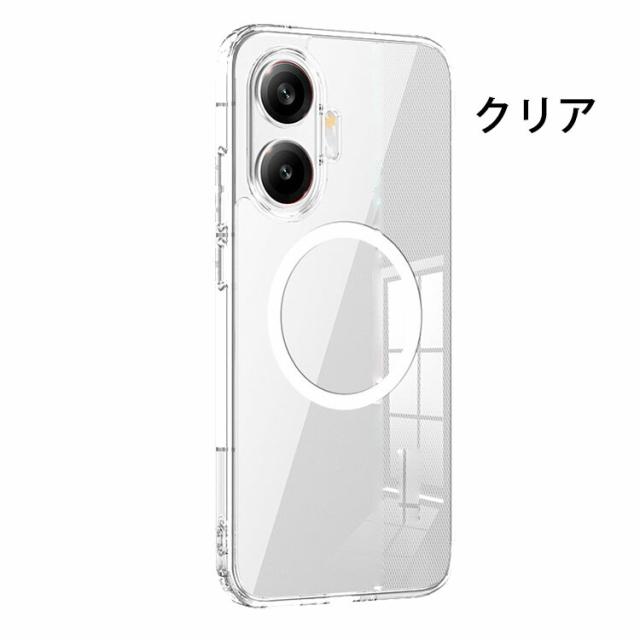 POCO F7 クリアケース カバー 背面透明 / マット TPU+プラスチック
