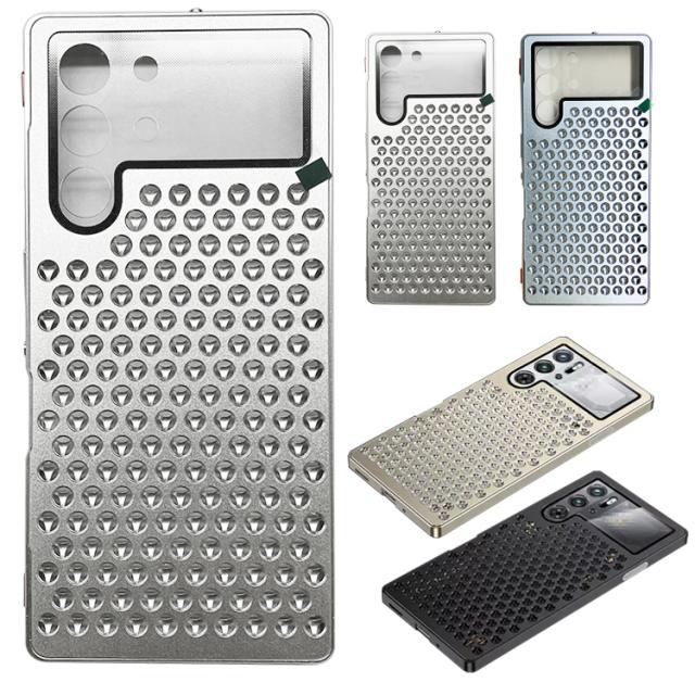 REDMAGIC 10 Pro ケース カバー 10 Pro+ アルミカバー ケース/カバー メタル調 金属風 通気口 通気性抜群 放熱性 かっこいい アルミカバー Nubia ヌビア レッドマジック10 プロ / 10 プロ プラス  おしゃれ スマホ スマートフォンケース/カバー おすすめ