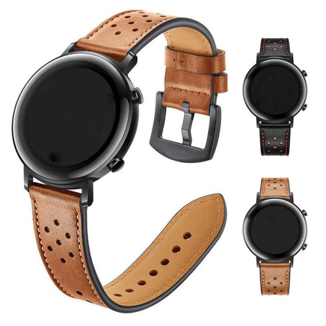 GARMIN スマートウォッチ バンド ベルト PUレザー バンド幅 20mm 22mm