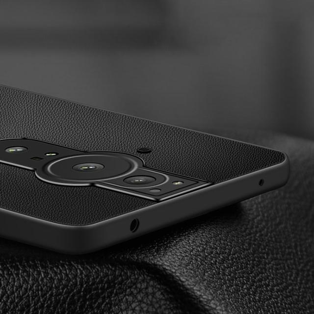Sony Xperia PRO-I ケース/カバー レザー調 ケース ソニー
