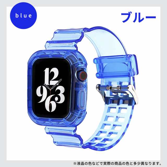 アップルウォッチ クリアバンド 透明 Apple Watch Series4 5 6 SE ベルト 44mm 42mm 40mm 38mm 腕時計  新品 おしゃれ レディース TPU ス｜au PAY マーケット