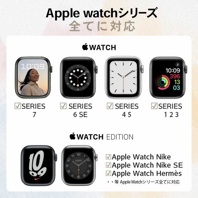 アップルウォッチ バンド Apple Watch バンド クリアバンド 透明バンド