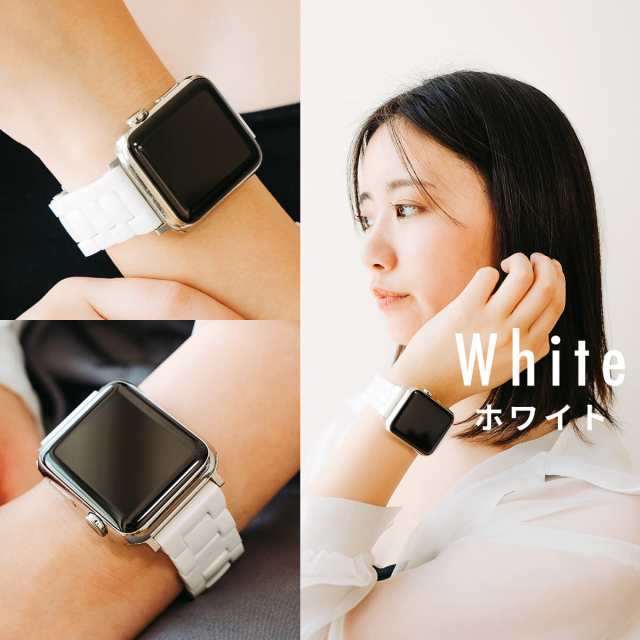 scクリア★アップルウォッチバンド ラバーベルト カバー　Apple Watch