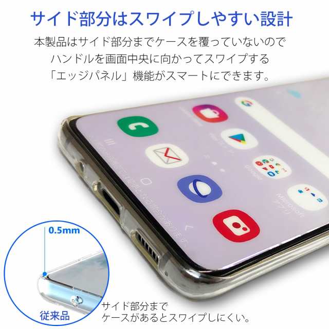 Galaxy S20 5G クリアケース ギャラクシー スマホ ケース docomo SC