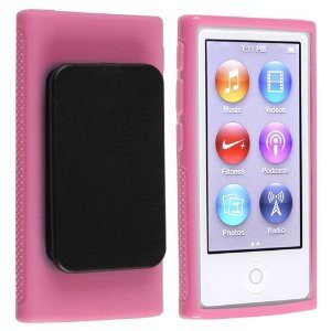 Ipod Nano 7 デザイン カバー ケース Tpu ベルトクリップ付き アイポッドナノ 第7世代 Ipod Nano 7th フィルム ピンク 2点セットの通販はau Pay マーケット My Way Smart