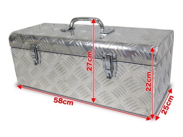 送料無料！未使用　アルミツールBOX ATB1-1233 楽天市場】工具ボックス1133 高品質ロック付 アルミ工具箱