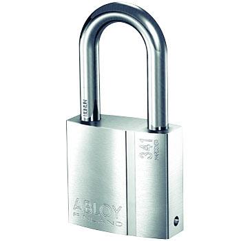 PADLOCK クロームメッキ Nタイプ [PL341N-50] ABLOY 防犯 高耐久 頑丈 倉庫 現場 ロッカー ガレージ 工具 南京錠