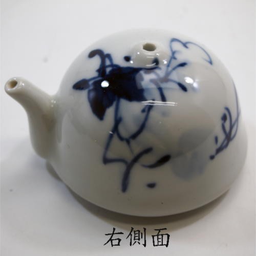 書道用品 陶器水滴 青花No.2 630175 （601112） 水滴 水差し