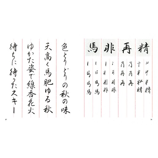 書道書籍 日本習字普及協会 筆ペンlesson B５変型判 1頁 メール便対応 書道テキスト 書道参考書籍 書道字典 墨場必携の通販はau Pay マーケット 書道用品 和画材市場ユニカ