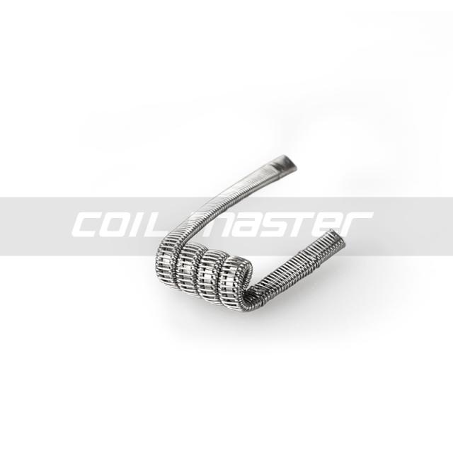 Coil Master Ssfc Coil ステイプルスタッガードフューズドクラプトン 3コイル入 プリビルドコの通販はau Wowma Vape Village