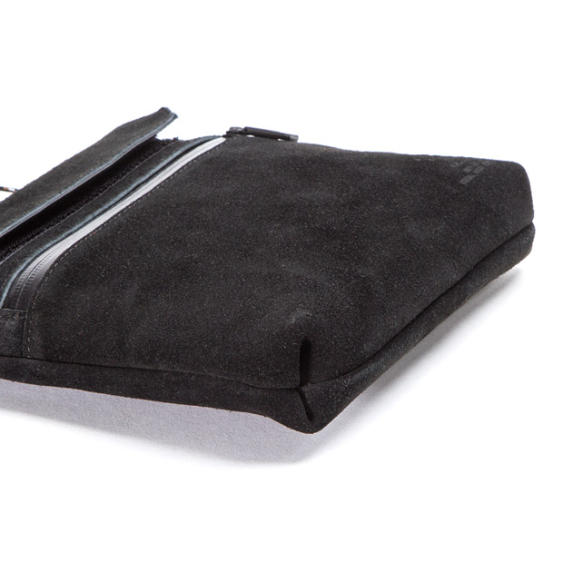 アッソブ ウェータープルーフ スウェード サコッシュ ショルダーバッグ