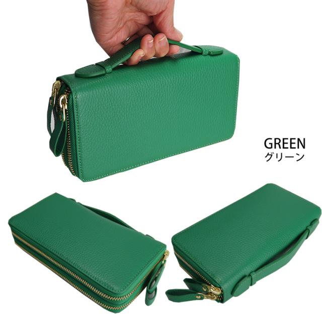 財布 長財布 ギャルソン メンズ レディース ダブルファスナー カード