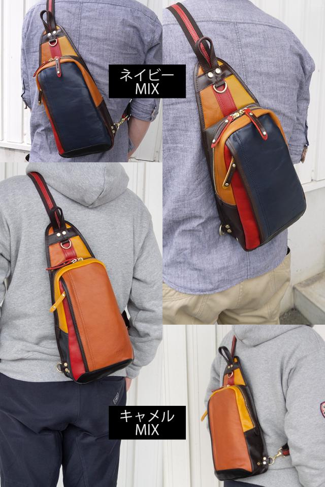 ボディバッグ メンズ 本革 ショルダーバッグ ブランド 皮 ボディー