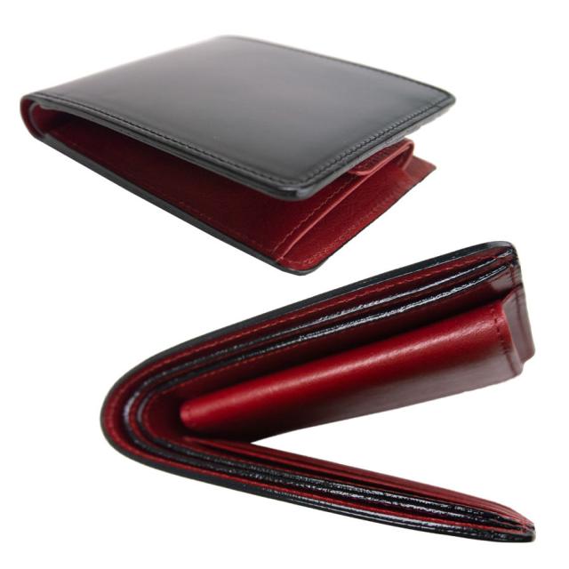 財布 折り財布 メンズ 本革 革 レザー ウォレット 馬革 日本製 メンズ