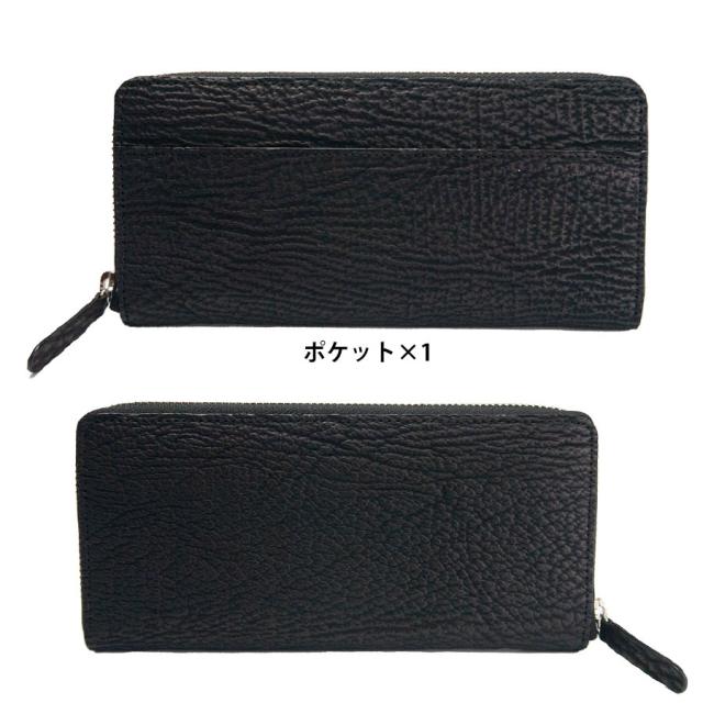 シャーク サメ 鮫 長財布 メンズ 男 新品 ラウンドファスナー