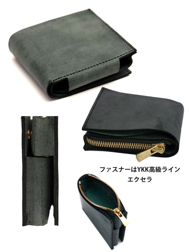 財布 メンズ 二つ折り カードケース 2つ折り財布 メンズ 本革 革