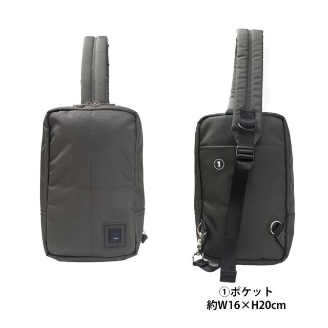 ボディバッグ メンズ 斜めがけ ワンショルダー カードが入る