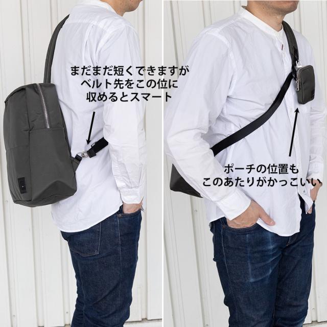 ボディバッグ メンズ 斜めがけ ワンショルダー a4 大きめ カードが入る
