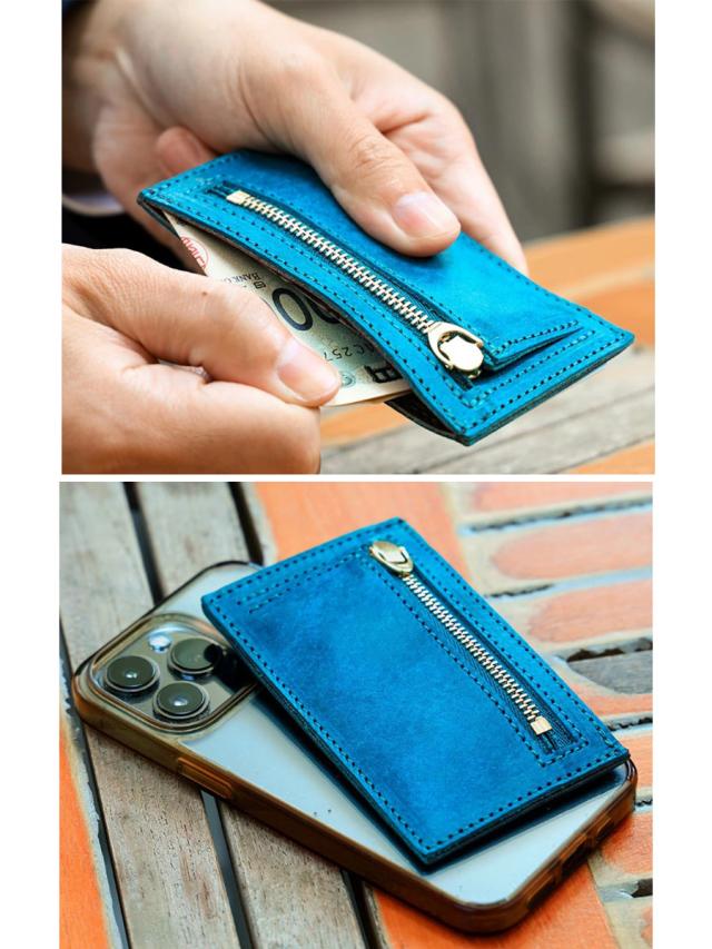 ミニ財布 メンズ 本革 ブランド 薄い ファスナー 小銭入れ 本革ミニ財布 薄型 カードケース カード入れ キャッシュレス ミニウォレット イタリアンレザー AGILITY アジリティ フラグメントミニ 0364 ミニ財布 メンズ 本革 ブランド 薄い ファスナー 小銭入れ 本革ミニ