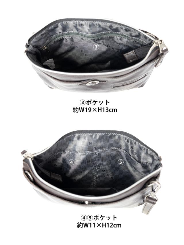 ショルダーバッグ メンズ 小さめ 斜めがけ ブランド 革 軽量 本革 2way