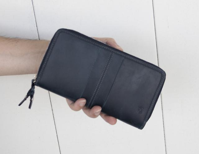 長財布 メンズ 大容量 本革 ブランド レザー 財布 ダブルファスナー スマホ ラウンドファスナー 長財布 ダブルラウンドファスナー 2層 緑 人気 カード大容量 小銭入れ サイフ カード MOUSTACHE ムスタッシュ ギフト プレゼント 紳士 DBR-5413_2