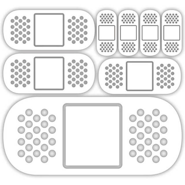 車 キズ 隠し ステッカー 絆創膏 ばんそうこう バンドエイド 1 カッティングステッカー 全12色 バイク キズ 隠し 凹み 擦り 傷 補修 へこの通販はau Pay マーケット カッティングステッカーのm Sworks Au Pay マーケット店