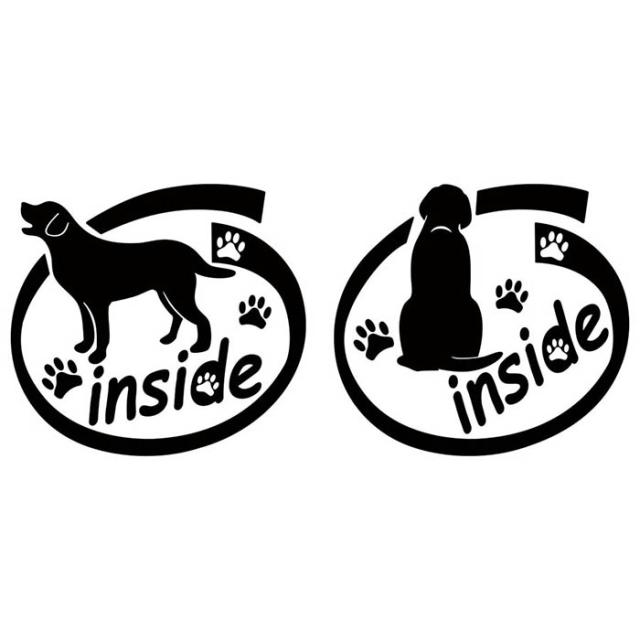 車 ステッカー 犬 ステッカー 犬ステッカー ラブラドール レトリバー Inside 横後1セット カッティングステッカー 全12色 犬 ドッグ ワの通販はau Pay マーケット カッティングステッカーのm Sworks Au Pay マーケット店