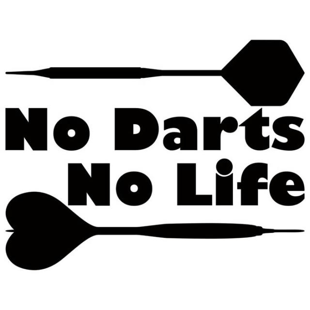 ダーツ ステッカー No Darts No Life ダーツ 3 カッティングステッカー 全12色 車 ウィンドウ かっこいい おもしろ Nolife グッズ ノの通販はau Pay マーケット カッティングステッカーのm Sworks Au Pay マーケット店