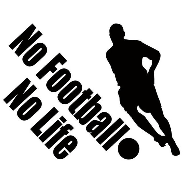 サッカー ステッカー No Football No Life サッカー 4 カッティングステッカー 全12色 車 窓 リアガラス かっこいい 蹴球 グッズ Noliの通販はau Pay マーケット カッティングステッカーのm Sworks Au Pay マーケット店